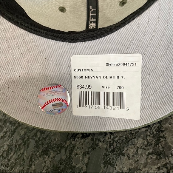 59FIFTY New Era-New York Hat Size 7 - Picture 3 of 10